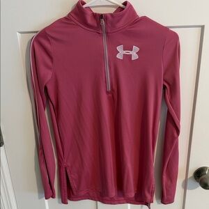 Under Armour Rose Quarter-Zip Top